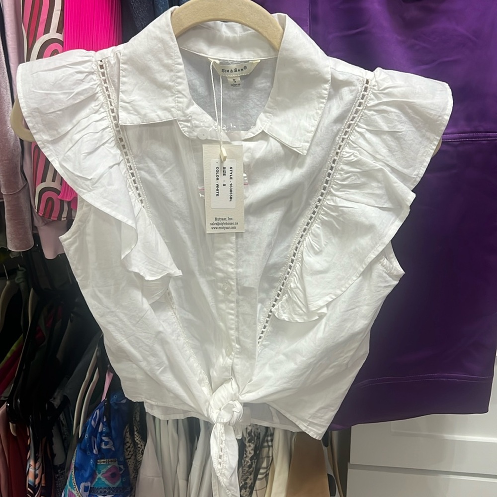 White button up shirt